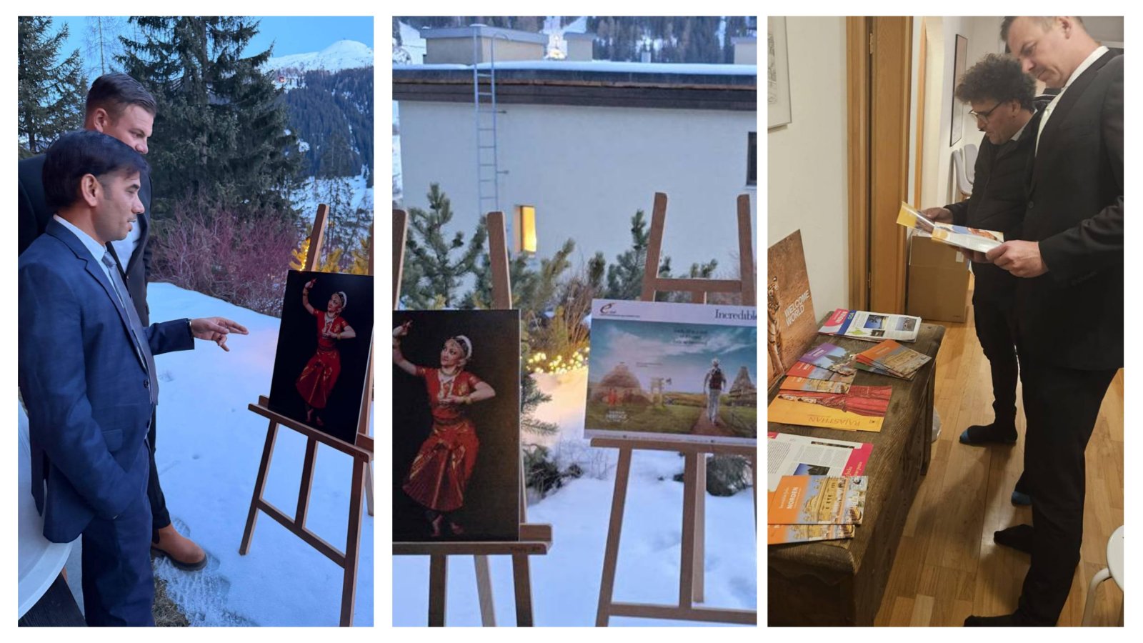 Embassy of India, Berne Lounges & Exhibitions at World Economic Forum (WEF) Davos 2026 (19-23 January 2026)