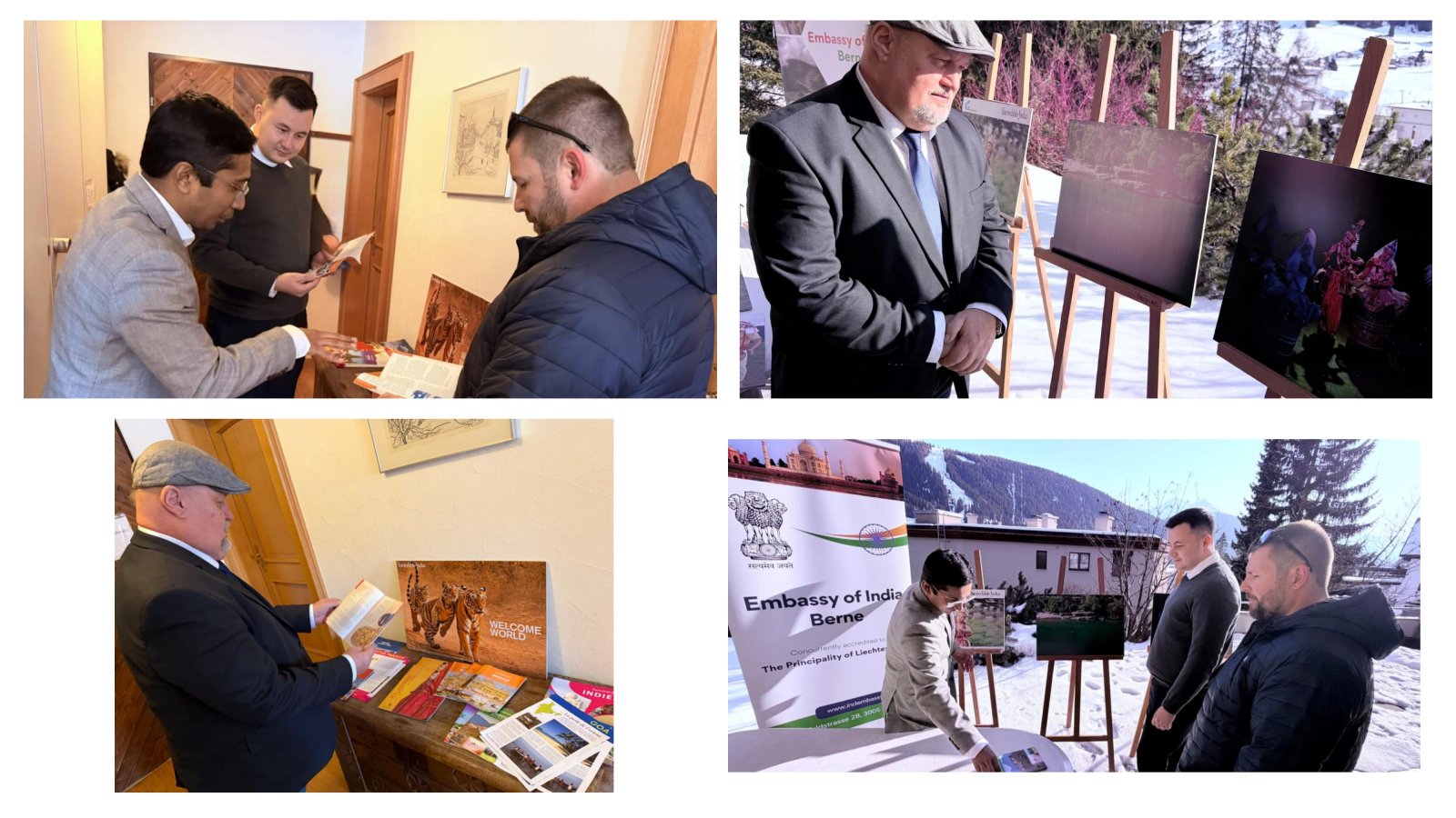 Embassy of India, Berne Lounges & Exhibitions at World Economic Forum (WEF) Davos 2026 (19-23 January 2026)