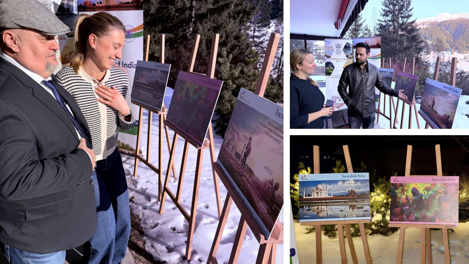 Embassy of India, Berne Lounges & Exhibitions at World Economic Forum (WEF) Davos 2026 (19-23 January 2026)