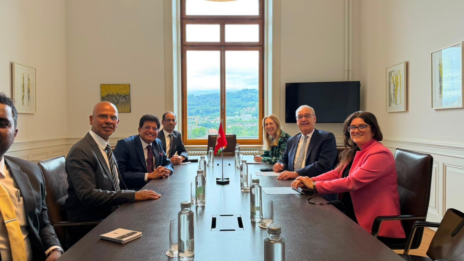Union Minister of Commerce & Industry Shri Piyush Goyal, official visit to Switzerland, 12-13 June 2026