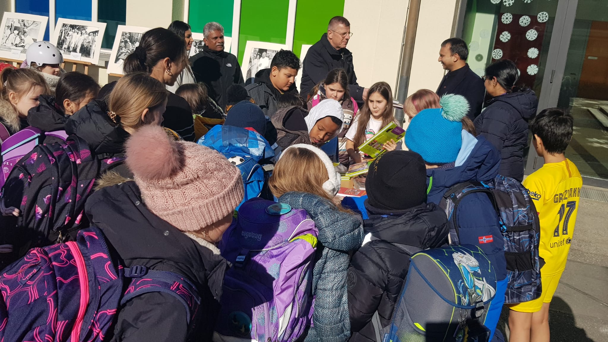 Photo Exhibiton titled 'Gandhi@150, rare archival photographs by Mr. Kulwant Roy curated by Mr. Aditya Arya' at Landquart on 08 February, 2023.