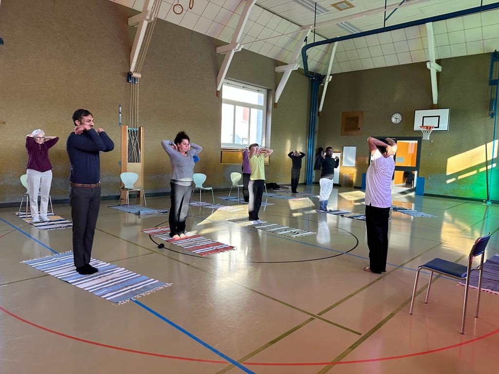 Photo Exhibiton titled 'Gandhi@150, rare archival photographs by Mr. Kulwant Roy curated by Mr. Aditya Arya' at Landquart on 08 February, 2023.