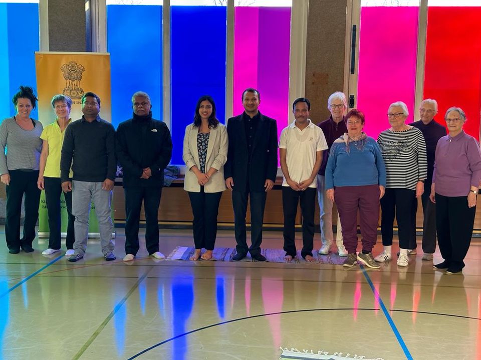 Photo Exhibiton titled 'Gandhi@150, rare archival photographs by Mr. Kulwant Roy curated by Mr. Aditya Arya' at Landquart on 08 February, 2023.