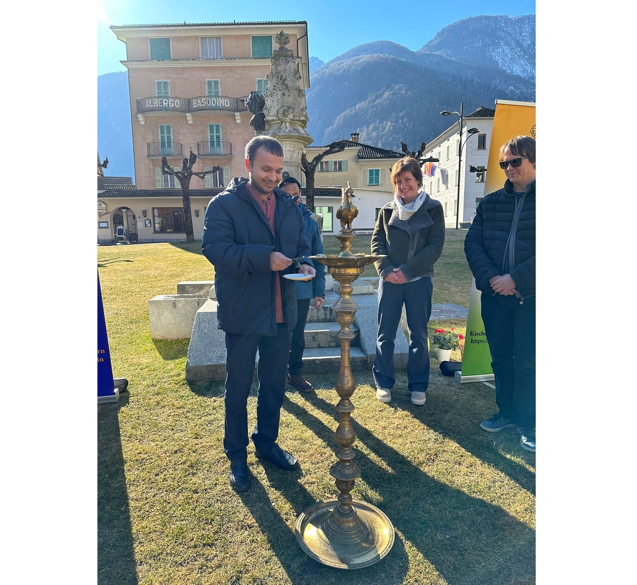 Photo Exhibition on Rabindranath Tagore’s Paintings at Cevio, on 10 February 2023