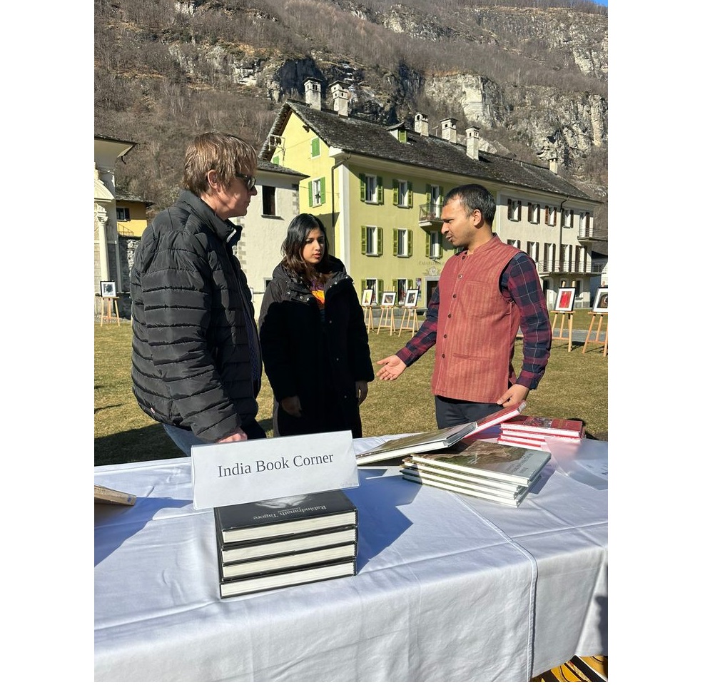 Photo Exhibition on Rabindranath Tagore’s Paintings at Cevio, on 10 February 2023