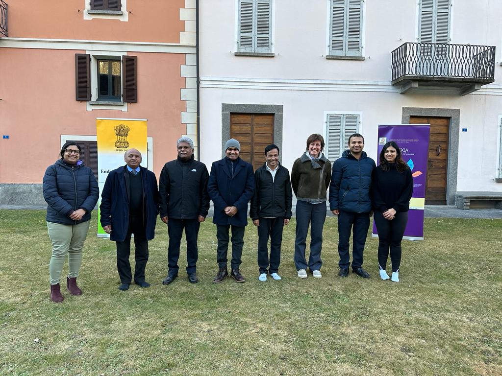 Photo Exhibition on Rabindranath Tagore’s Paintings at Cevio, on 10 February 2023