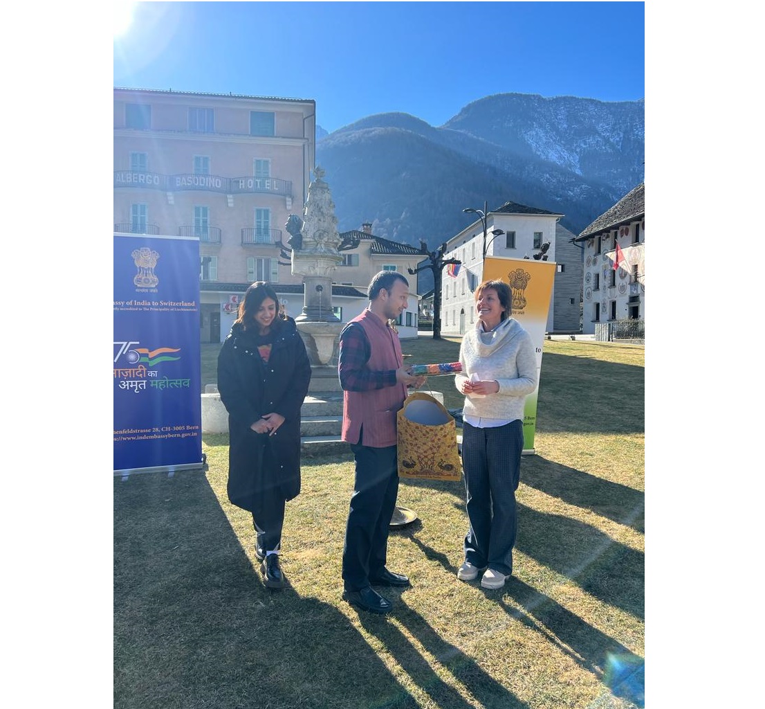 Photo Exhibition on Rabindranath Tagore’s Paintings at Cevio, on 10 February 2023