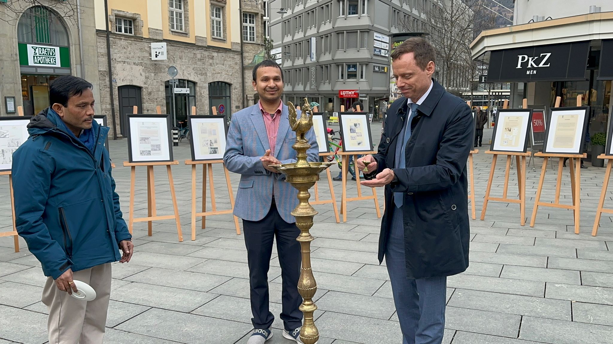 Photo Exhibition titled 'Life of Sardar Patel' at Chur, on 17 February 2023.