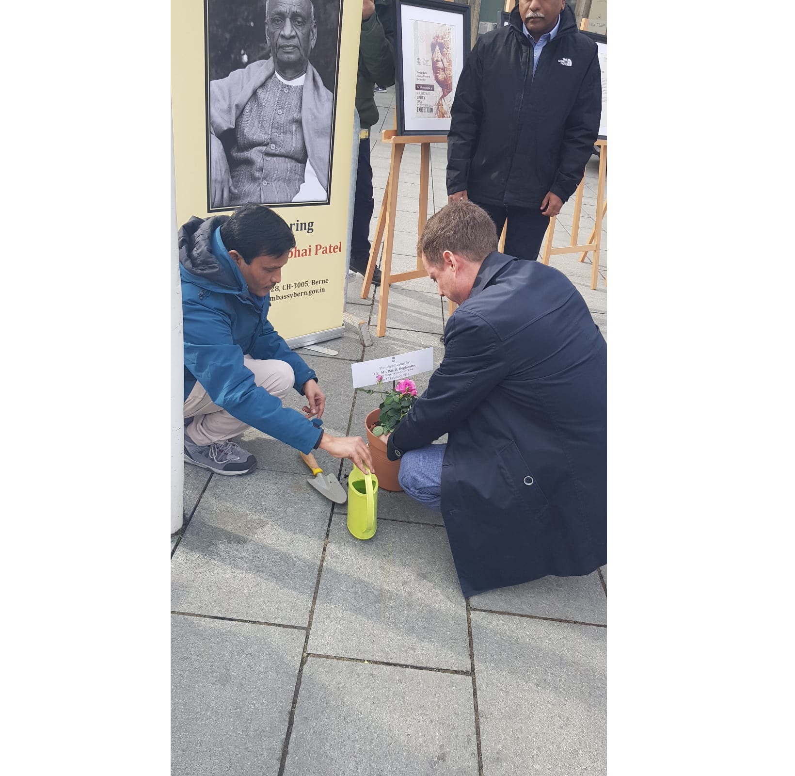 Photo Exhibition titled 'Life of Sardar Patel' at Chur, on 17 February 2023.