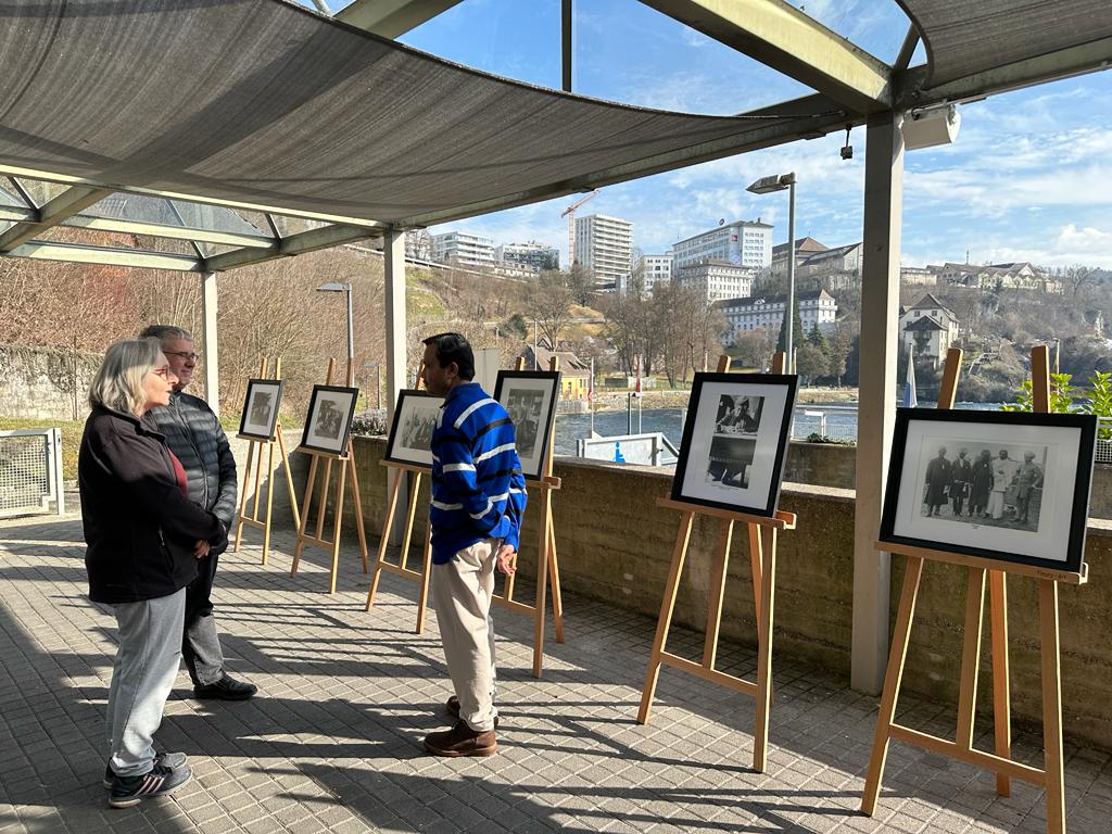 Photo Exhibition on 'Swami Vivekananda' at Neuhausen am Rheinfall, on 22 February 2023