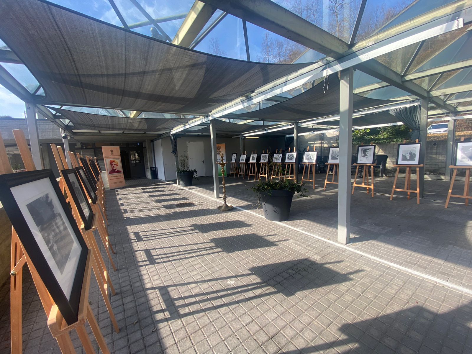 Photo Exhibition on 'Swami Vivekananda' at Neuhausen am Rheinfall, on 22 February 2023