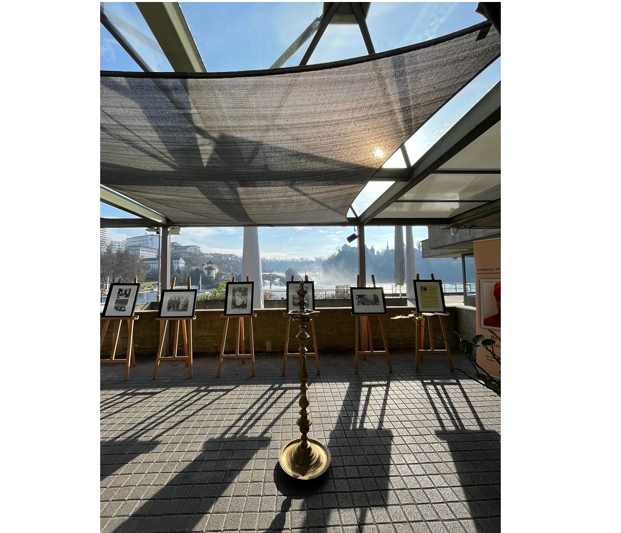 Photo Exhibition on 'Swami Vivekananda' at Neuhausen am Rheinfall, on 22 February 2023