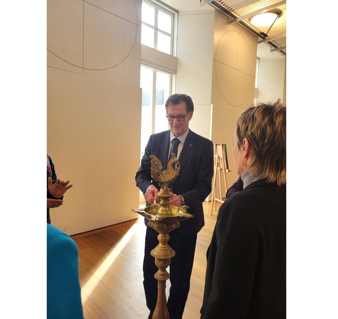 Photo Exhibition on ‘Rabindranath Tagore's Paintings’ at Bellinzona on 28 February 2023