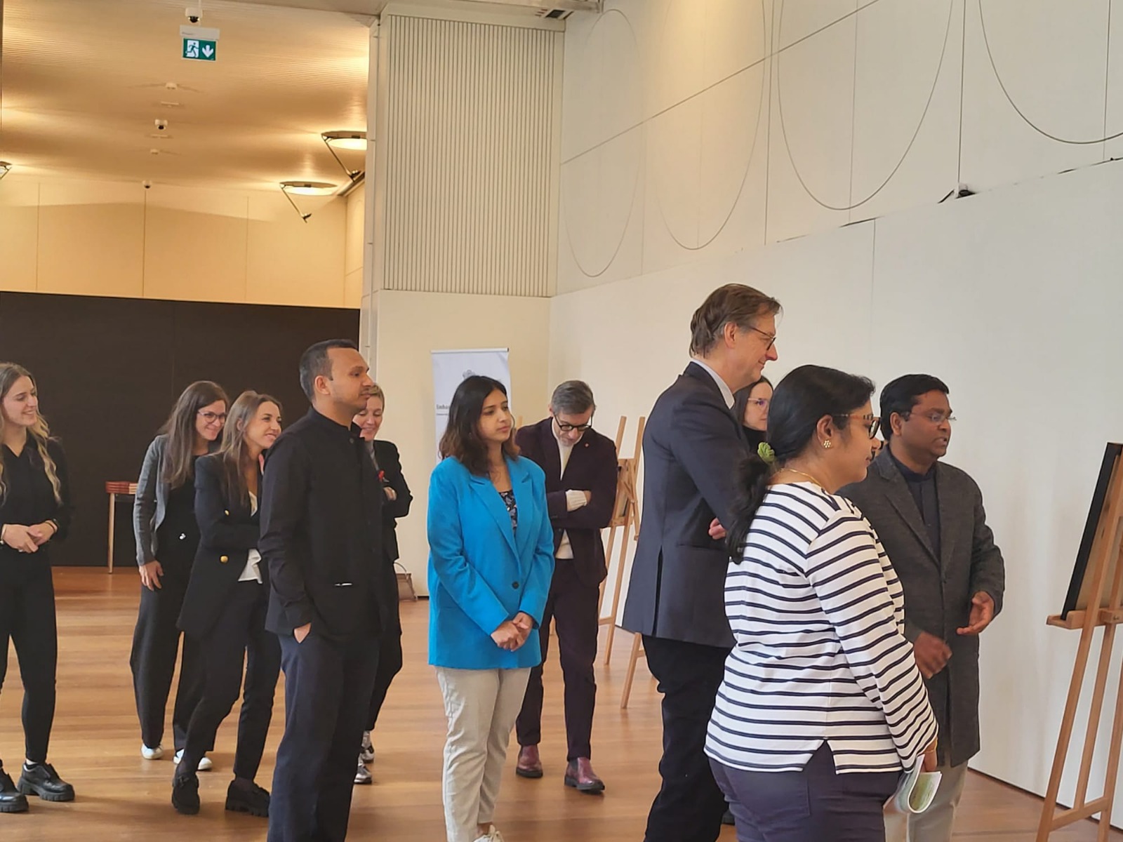 Photo Exhibition on ‘Rabindranath Tagore's Paintings’ at Bellinzona on 28 February 2023