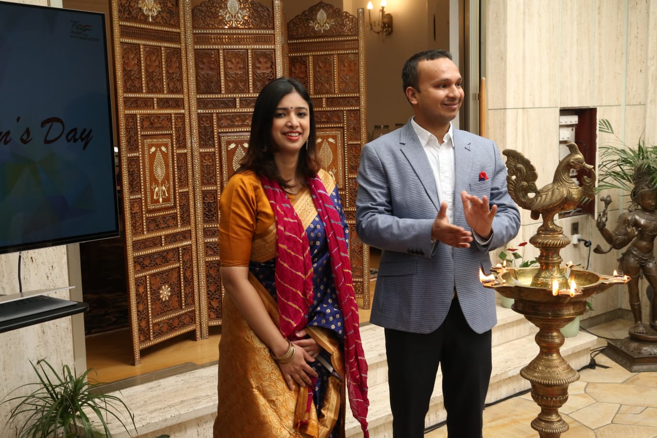 Celebration of International Women’s Day at India House, Berne on 07 March 2023.