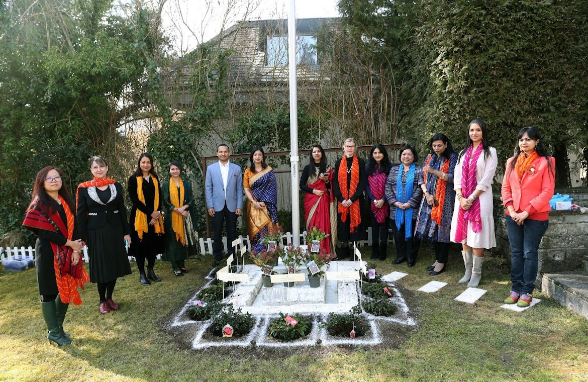 Celebration of International Women’s Day at India House, Berne on 07 March 2023.