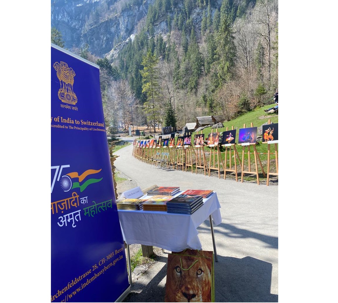 Photo Exhibition on ‘Dance Forms of India' at Blausee on 18 April 2023