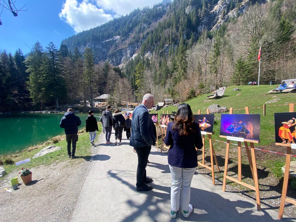 Photo Exhibition on ‘Dance Forms of India' at Blausee on 18 April 2023