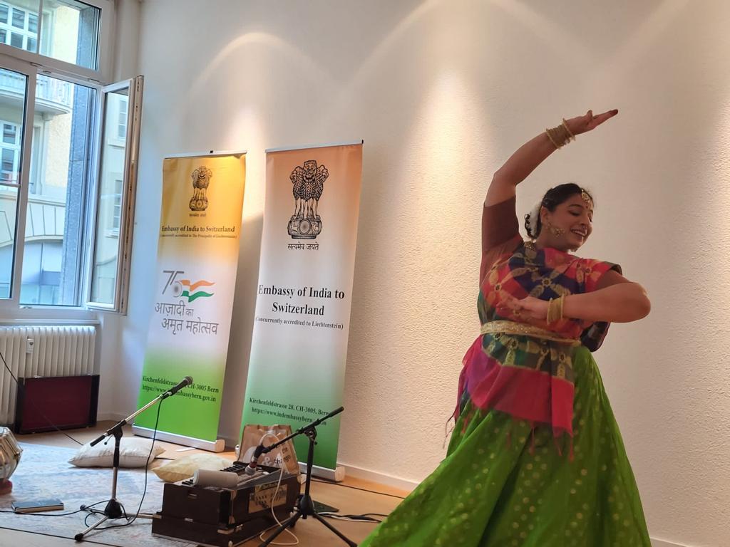 AKAM Iconic Week 2023 - Indian cultural evening featuring Music, Dance and Meditation in Berne on 26 July 2023