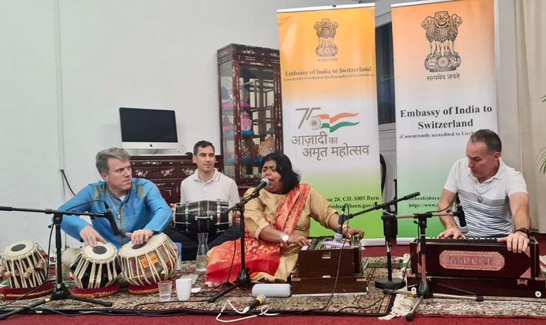 AKAM Iconic Week 2023 – Indian cultural evening featuring Music, Dance and Meditation in Gland on 28 July 2023