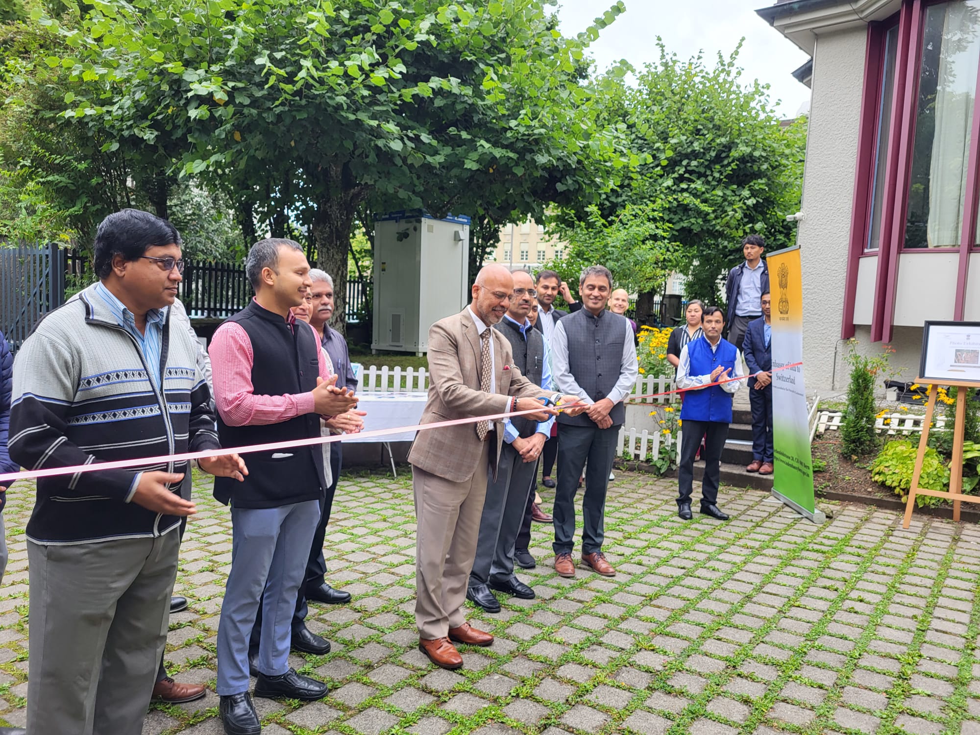 Photo Exhibition commemorating Azadi Ka Amrit Mahotsav at Berne on 7 August 2023