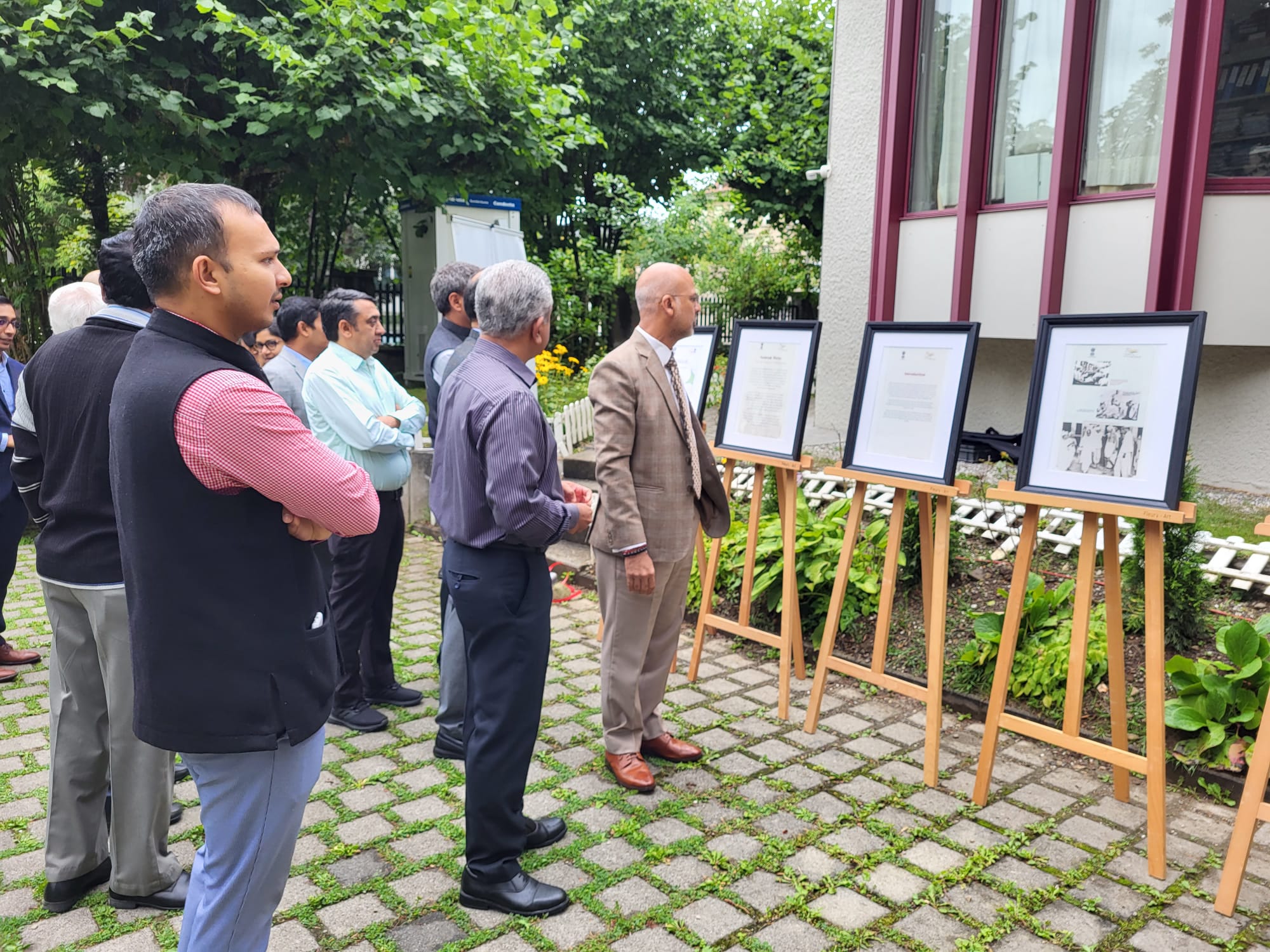 Photo Exhibition commemorating Azadi Ka Amrit Mahotsav at Berne on 7 August 2023
