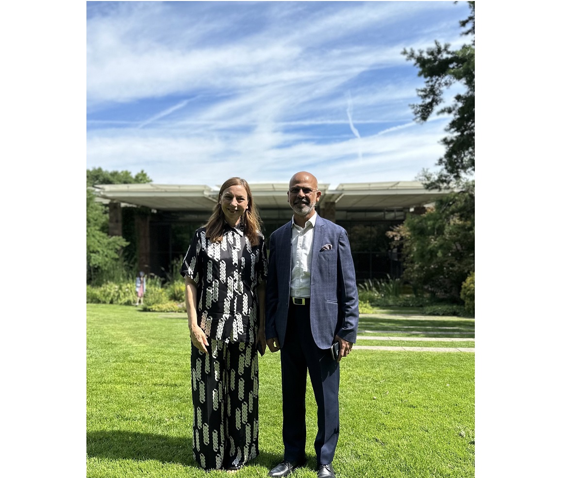  Ambassador Mridul Kumar visited Fondation Beyeler on 09 August 2023