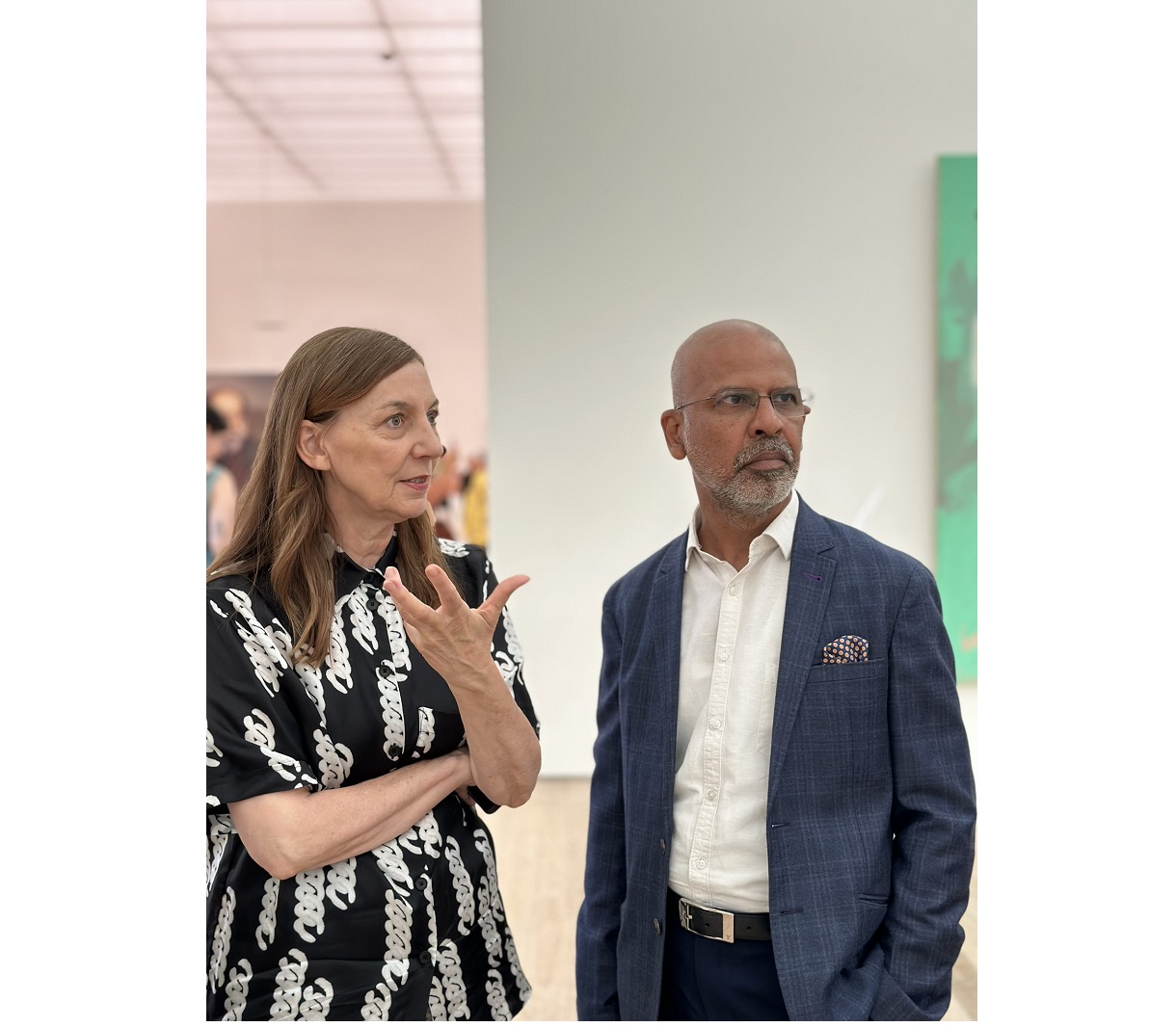  Ambassador Mridul Kumar visited Fondation Beyeler on 09 August 2023