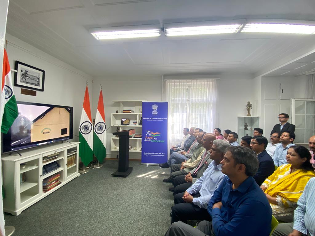  Celebration of ‘Meri Maati Mera Desh’ and observance of ‘Partition Horrors Remembrance Day’ at Chancery on 14 August 2023