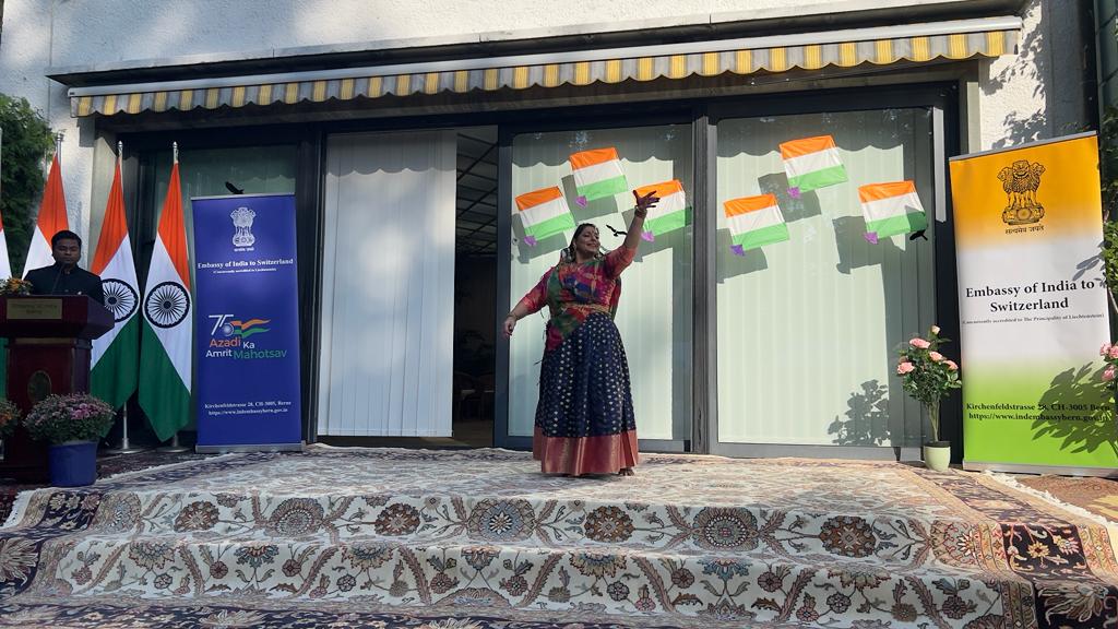 Cultural performances at India House on the occasion of 77th Independence Day on 15 August 2023