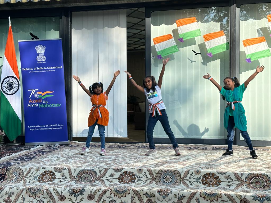 Cultural performances at India House on the occasion of 77th Independence Day on 15 August 2023