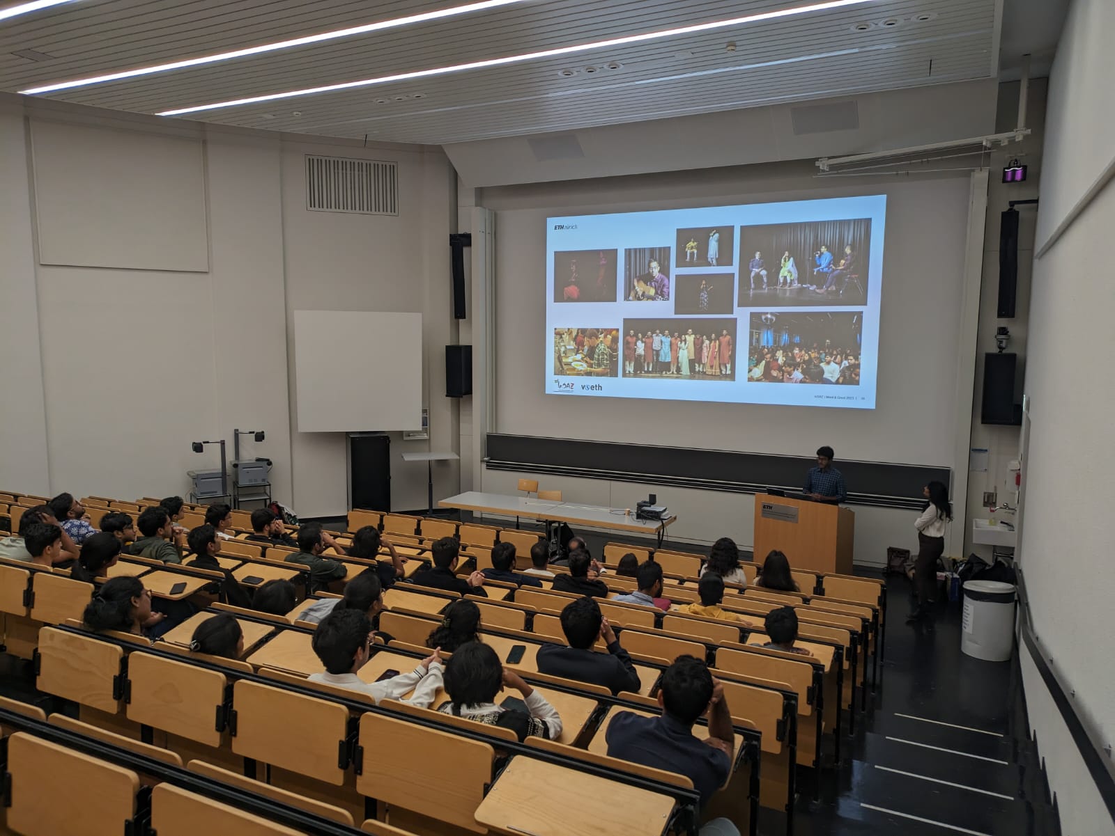Counsellor Anoop Dhingra addressed Indian students of ETH University, Zurich on 29 September 2023