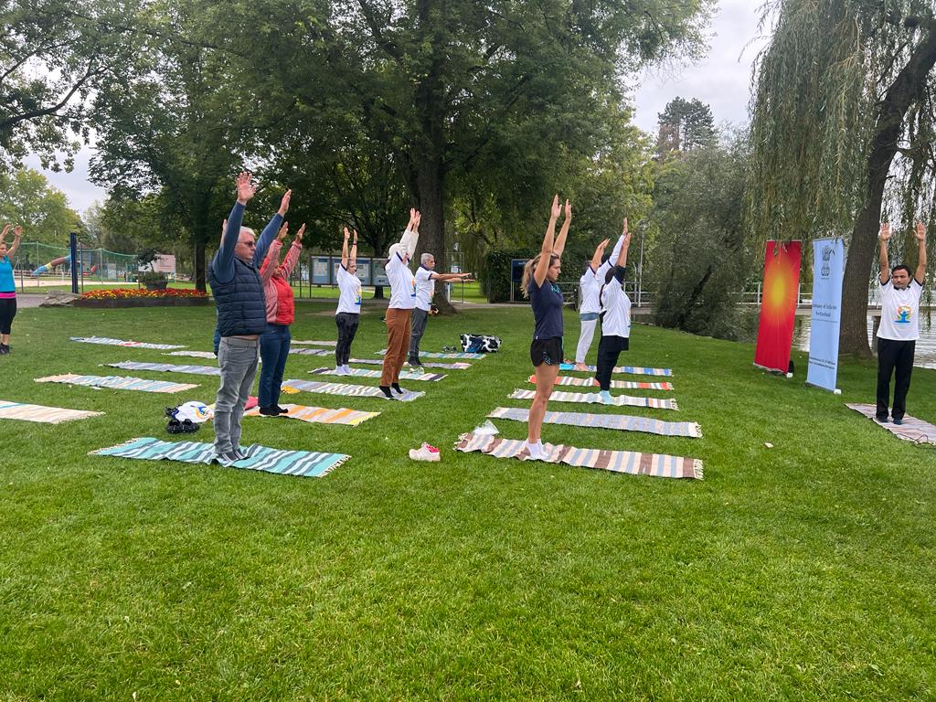 Yoga and Meditation Session at Luzern on 30 September 2023