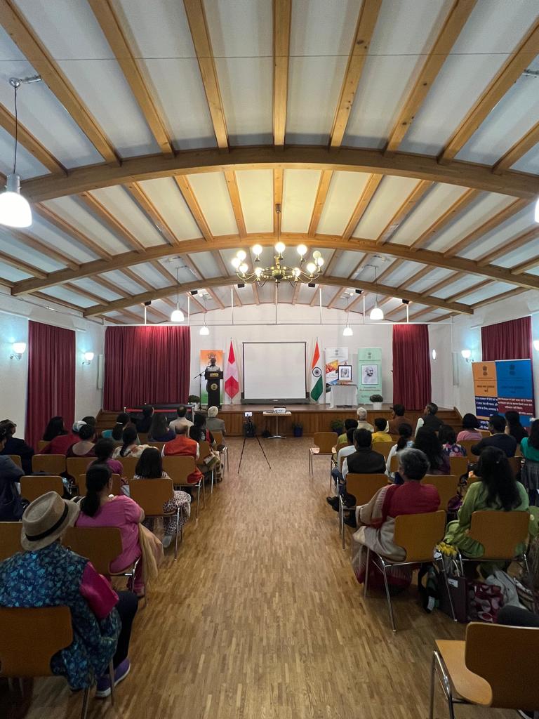 Hindi Diwas - 2023 celebrations in Berne on 06 October 2023