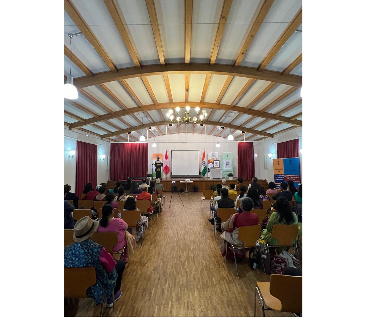 Gandhi Jayanti celebrations at Berne on 06 October 2023