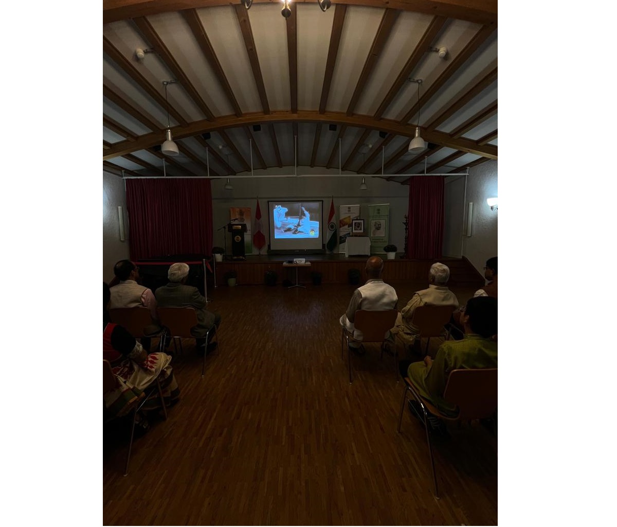 Gandhi Jayanti celebrations at Berne on 06 October 2023