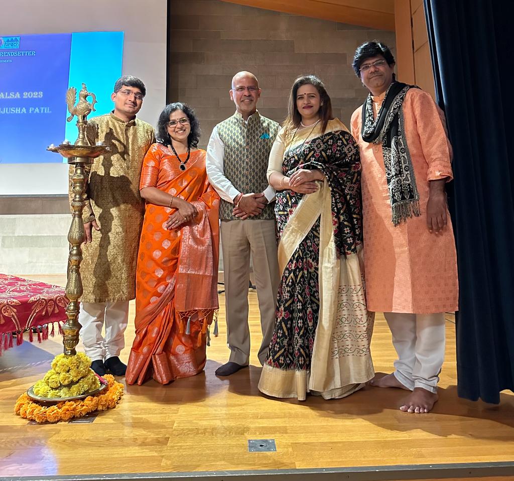 Hindustani Classical evening by ICCR sponsored troupe led by Ms. Manjusha Patil at Zurich on 08 October 2023