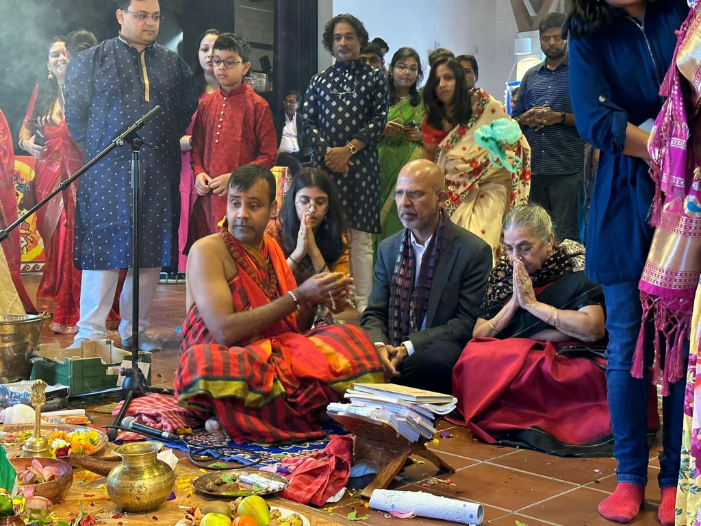 ‘Durga Puja – 2023’ celebrations organized by ‘Swisspuja’ at Zurich on 22 October 2023