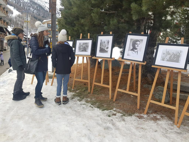 Celebration of Birth Anniversary of Swami Vivekananda in Saas-Fee on 05 January 2023