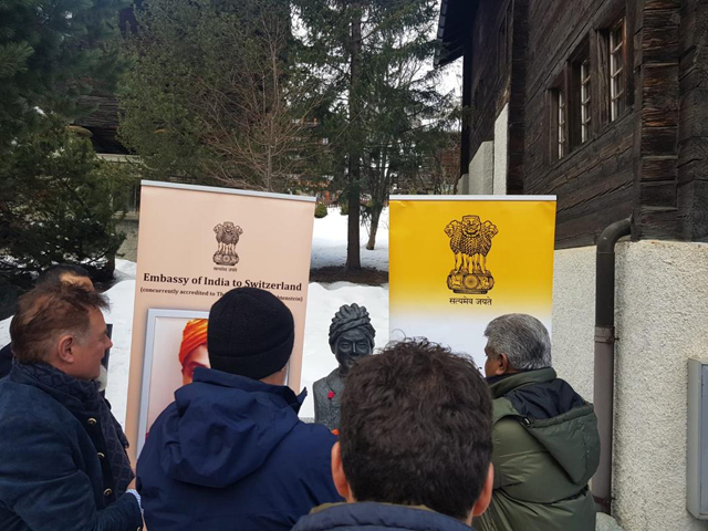 Celebration of Birth Anniversary of Swami Vivekananda in Saas-Fee on 05 January 2023