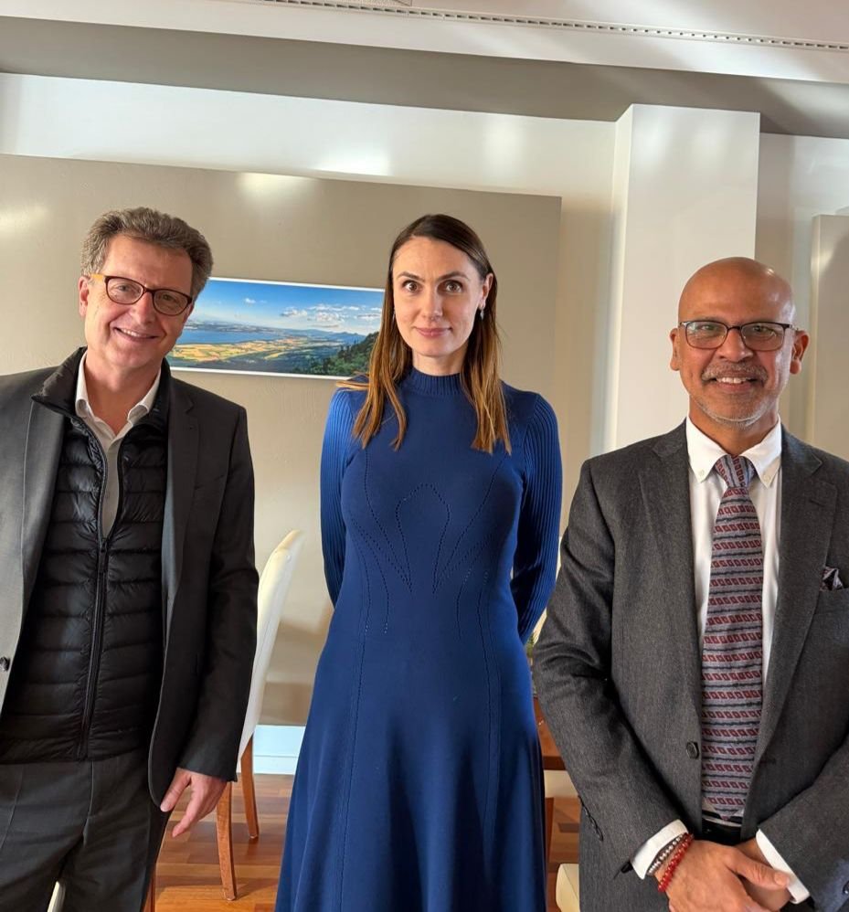 Ambassador met with Innovaud CEO Patrick Barbey for a luncheon on 17 Dec 2025