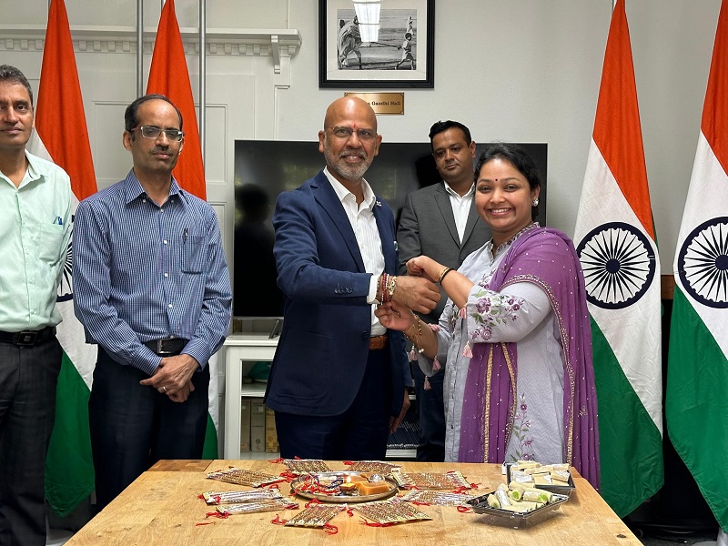 Raksha Bandhan celebrations at Chancery on 19 August 2024