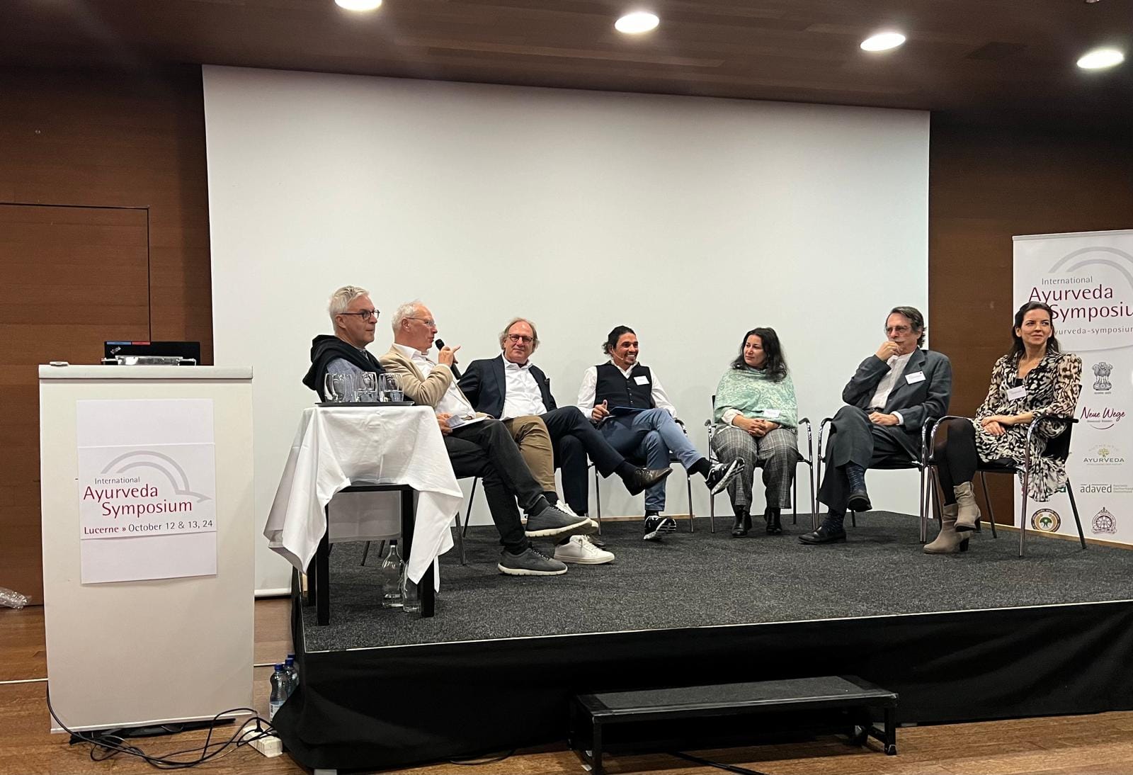 Ambassador Mridul Kumar’s visit to the 26th International Ayurveda Symposium organized by European Academy of Ayurveda from 12 – 13 October 2024