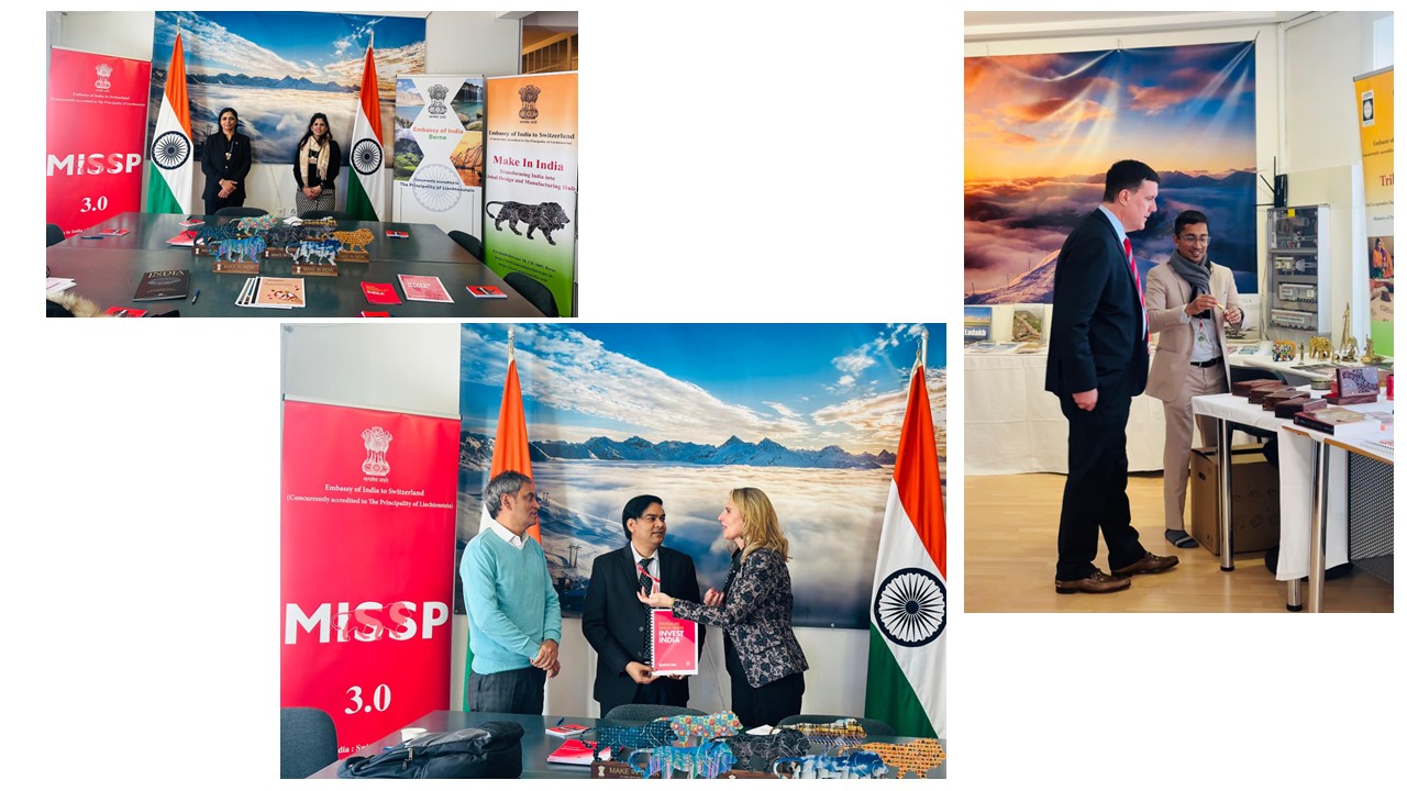 Embassy of India, Berne Lounges & Exhibitions at World Economic Forum (WEF) Davos 2025 (20-24 January 2025)