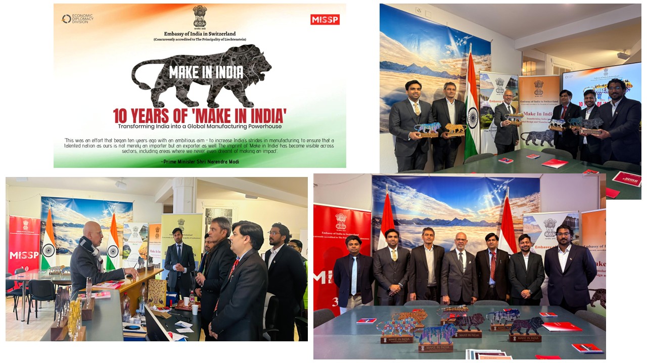 Embassy of India, Berne Lounges & Exhibitions at World Economic Forum (WEF) Davos 2025 (20-24 January 2025)