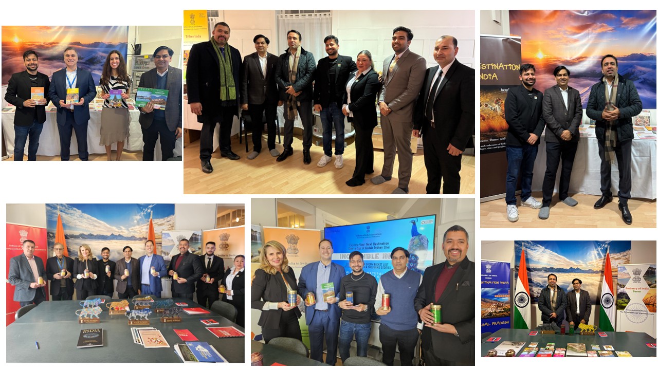 Embassy of India, Berne Lounges & Exhibitions at World Economic Forum (WEF) Davos 2025 (20-24 January 2025)