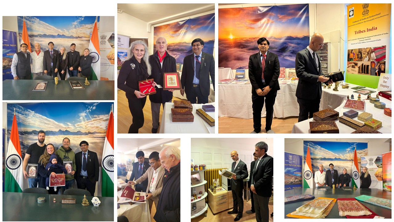 Embassy of India, Berne Lounges & Exhibitions at World Economic Forum (WEF) Davos 2025 (20-24 January 2025)