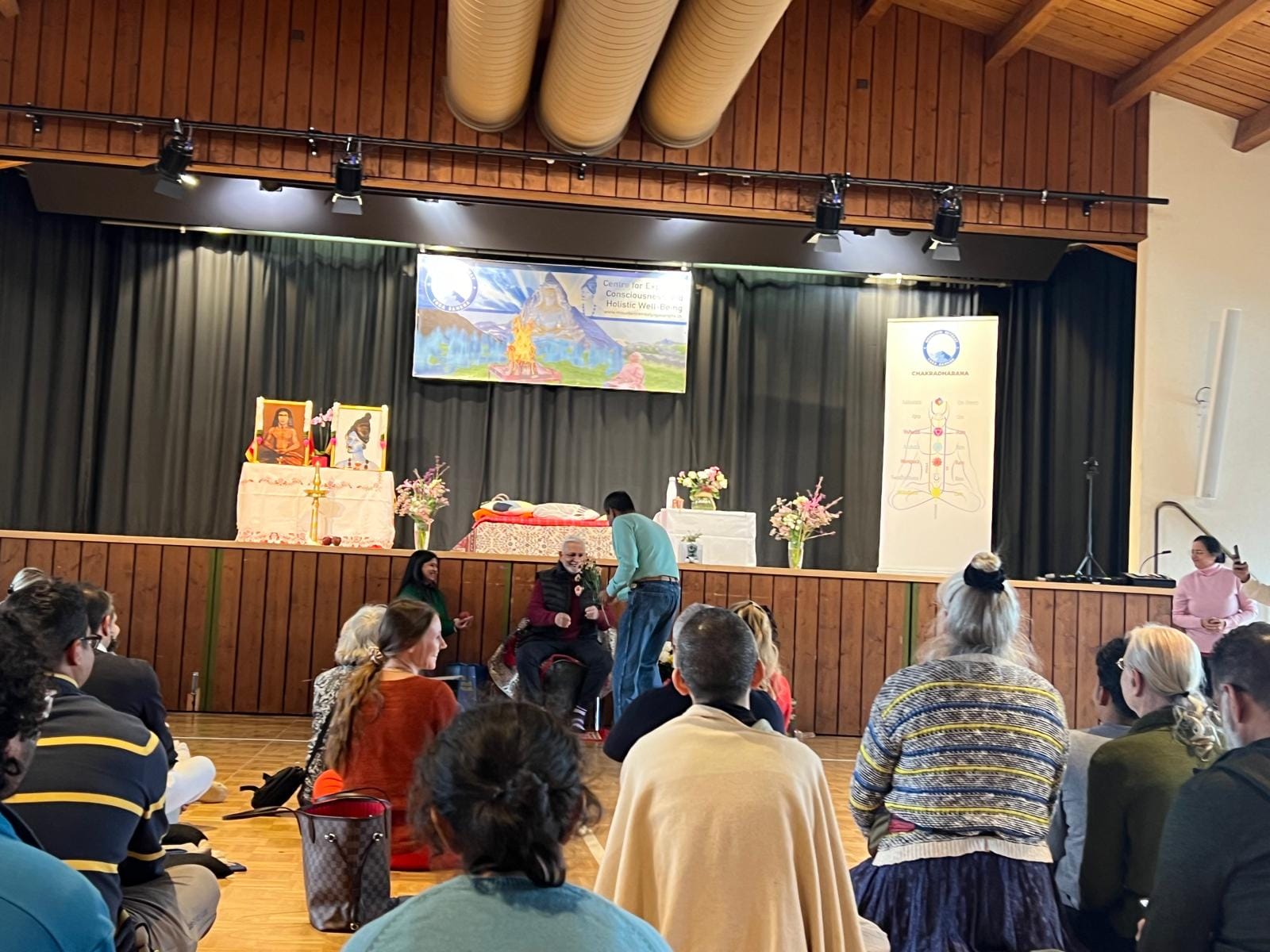 Ambassador Mridul Kumar attended the Kriyayog Sadhna at Thun on 21 November 2024