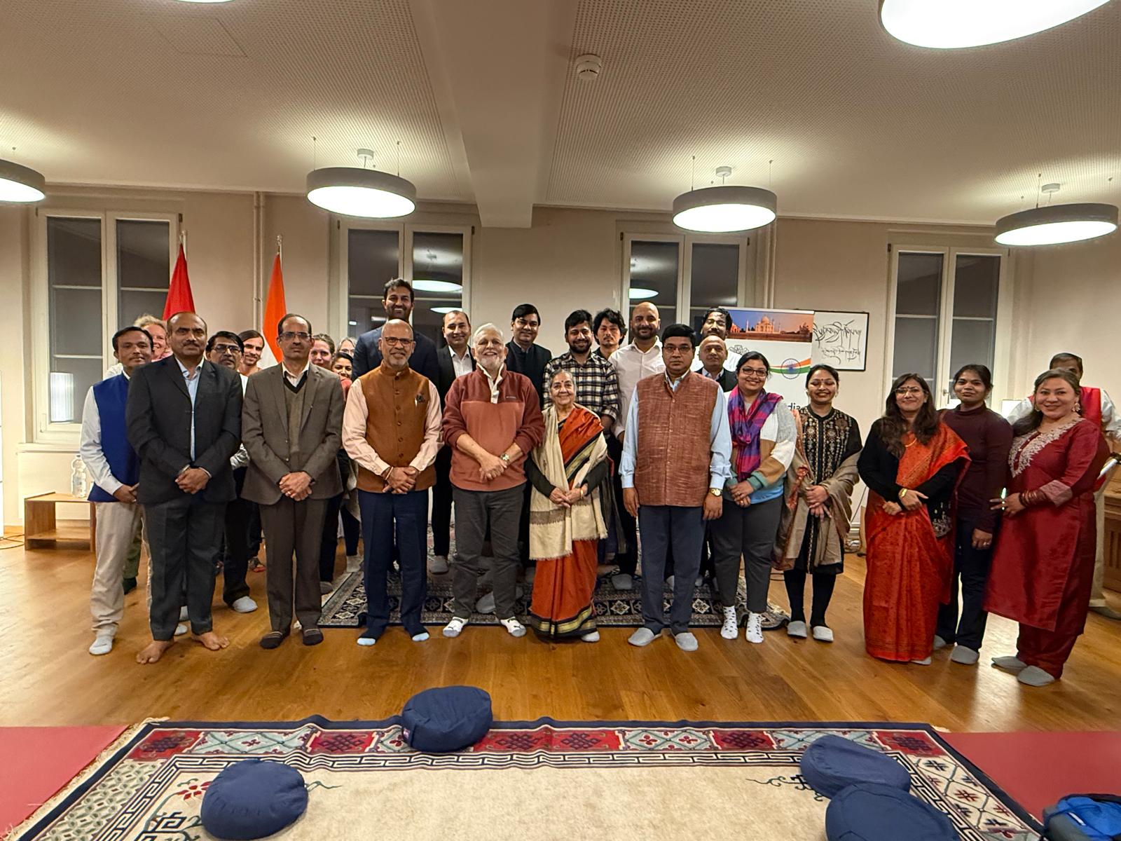 Discourse by revered spiritual Guru Sri M at Berne on 26 November 2024