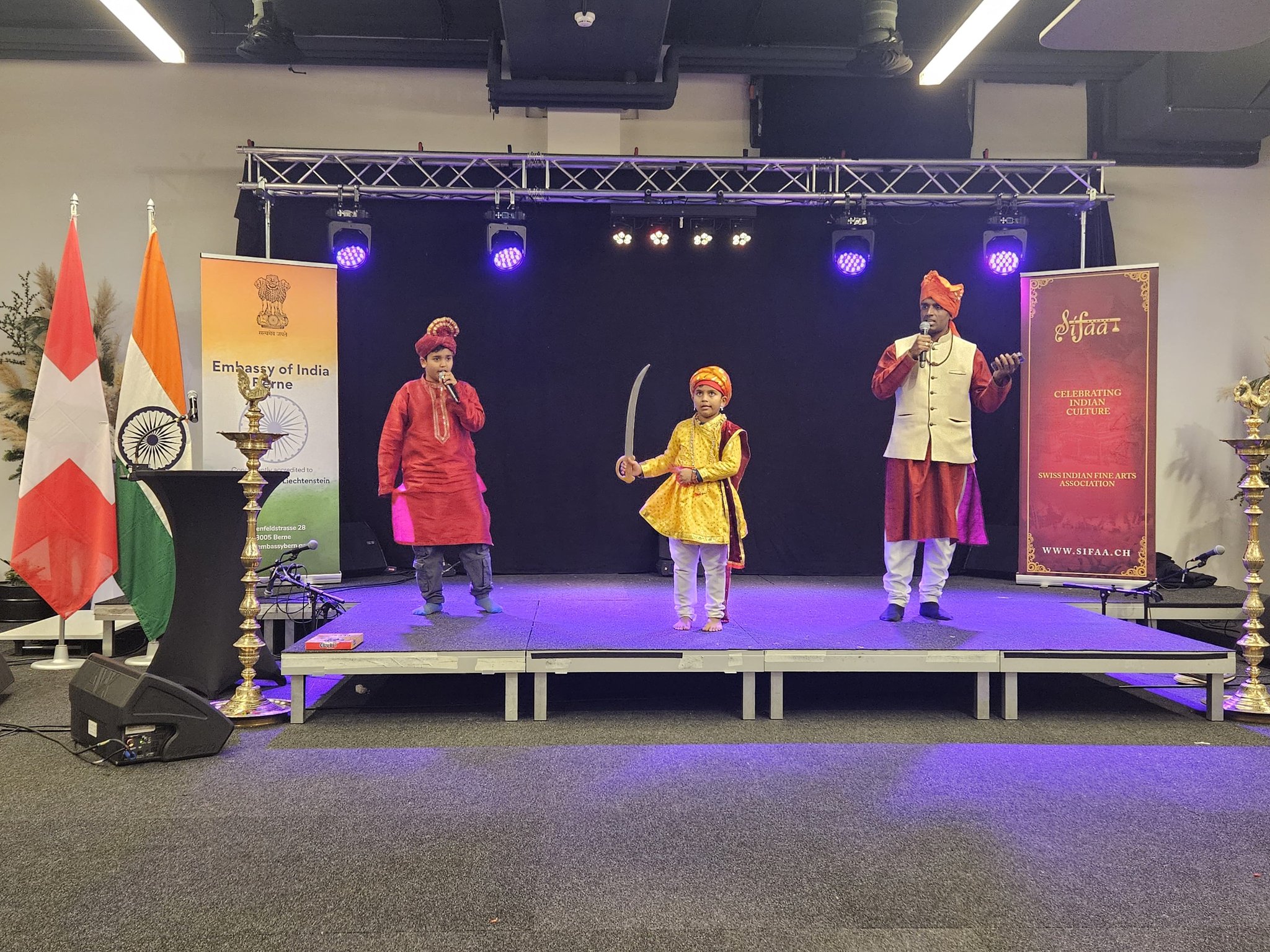 India Fest & Margazhi Utsav – 2024 in collaboration with SIFAA at Zurich on 6-8 December 2024